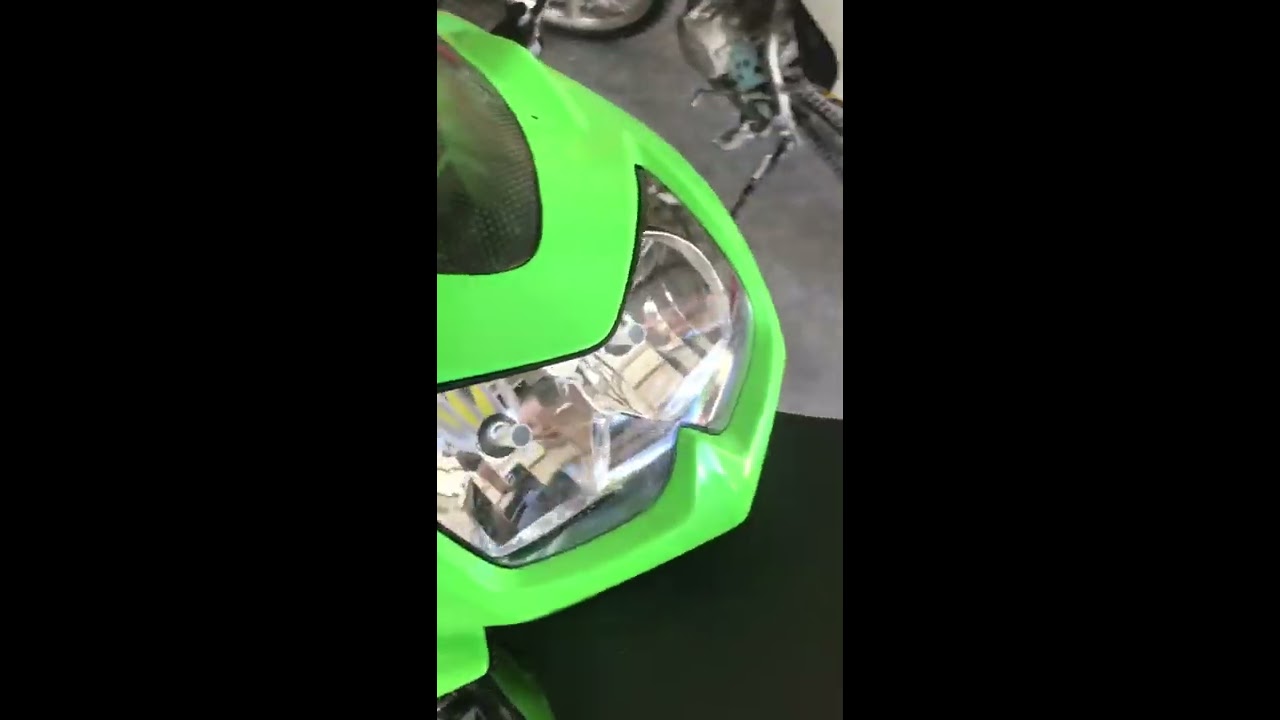 LED Headlights for Ninja 250 Install! Loose light FIX!!