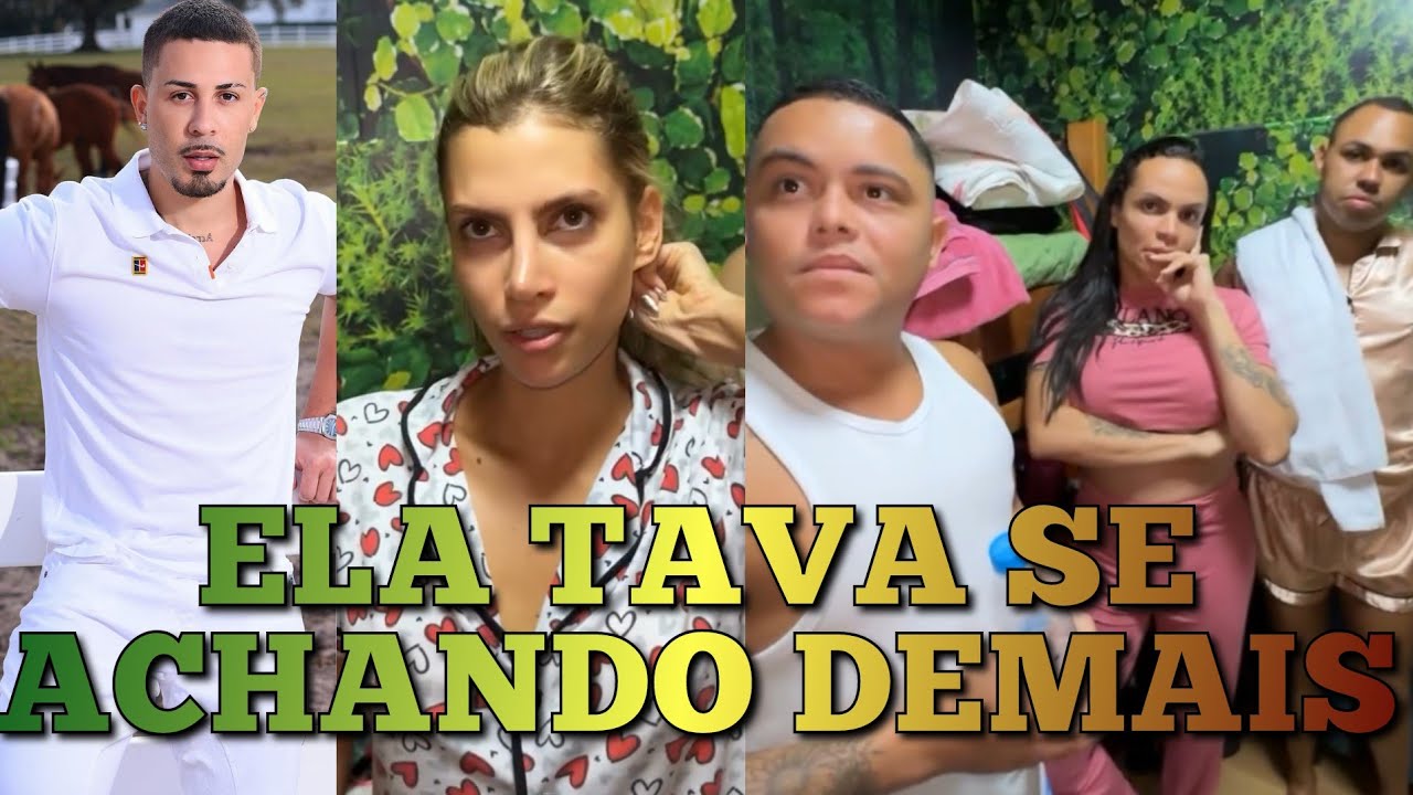 CARLINHOS MAIA😱MANDOU A NOVA INTEGRANTE DA CASA DA BARRA EMBORA ELA TÁ FAZENDO MUITAS CONFUSÕES🥺😨