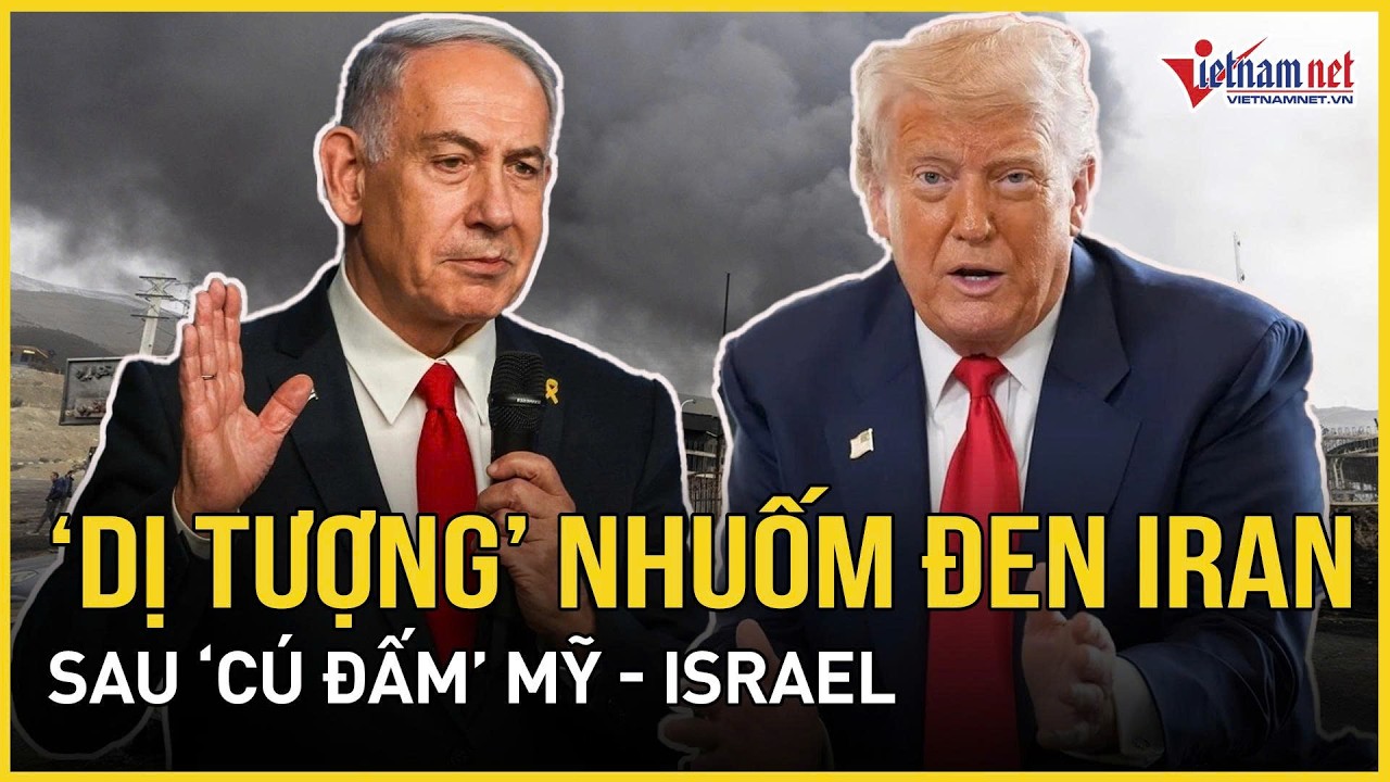 Bàng hoàng “dị tượng” nhuốm đen Iran sau “cú đấm” Mỹ - Israel, hơn 5000 đòn sấm “xé toạc” Tehran