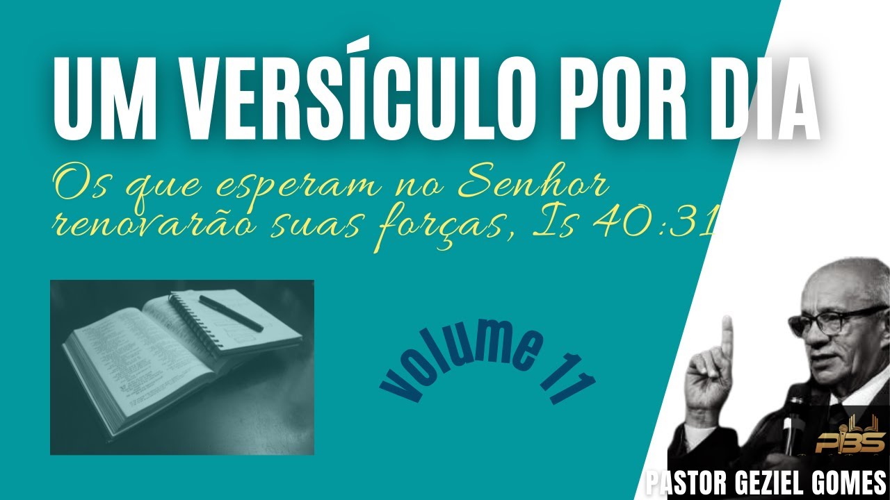 UM VERSÍCULO POR DIA - Volume11 - Isaías 40:31