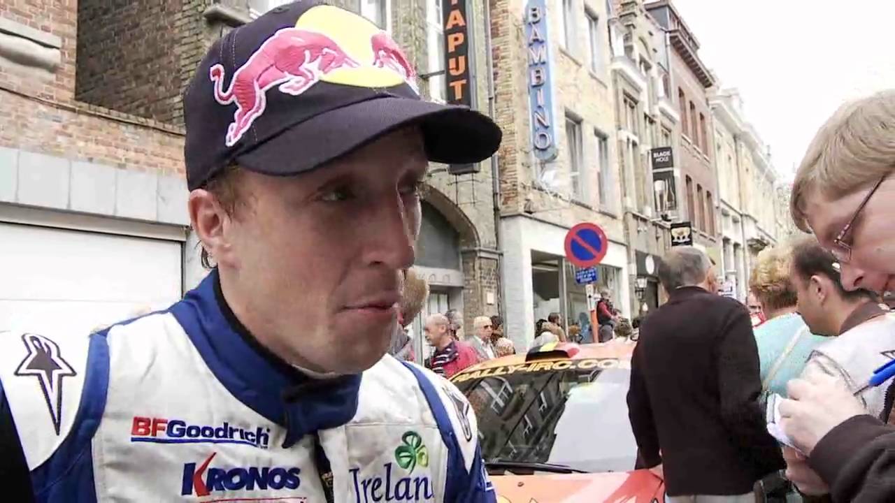Peugeot UK - Ypres Rally - Day 2 - Kris Meeke