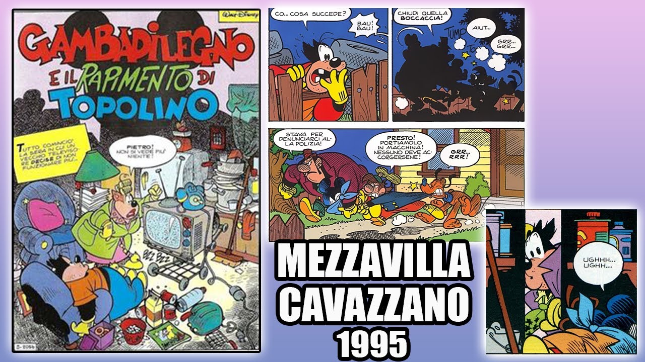 Gambadilegno e il rapimento di Topolino - (Mezzavilla / Cavazzano 1995)