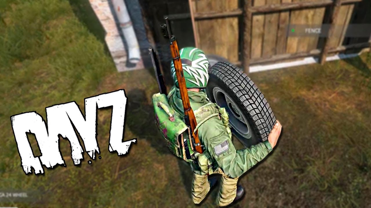 DAYZ-RAIDANDO BASE USANDO RODA DE CARRO