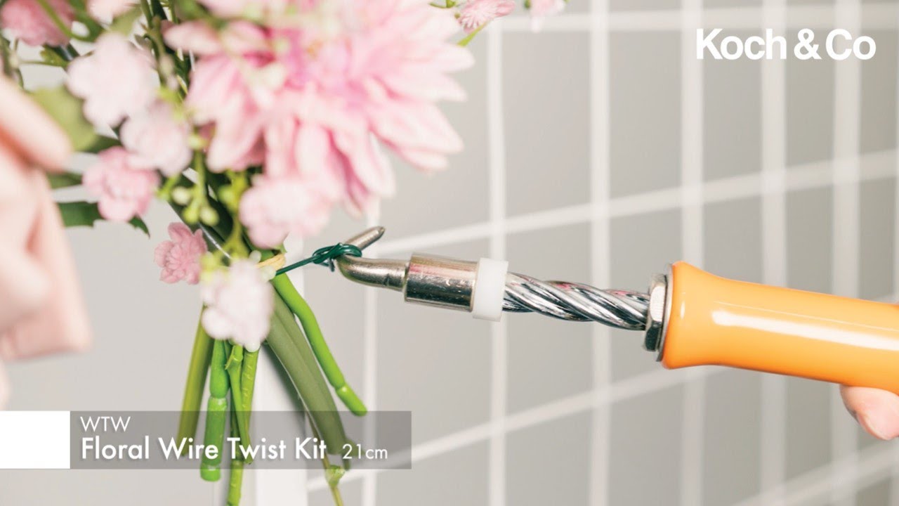 Watch & Learn how to use our Floral Wire Twist Kit