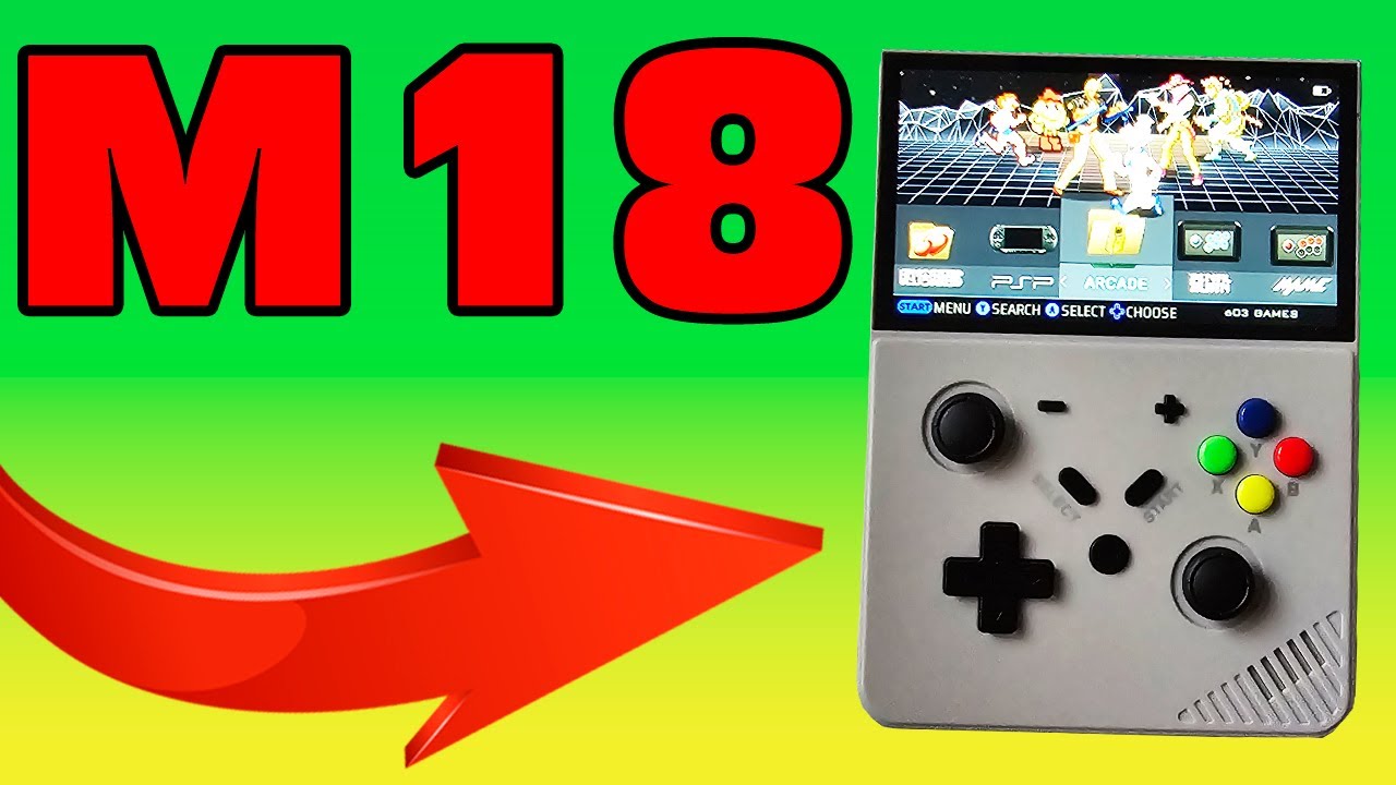 💥Consola M18 / R43 pro Review Español (Mechdiy.com)