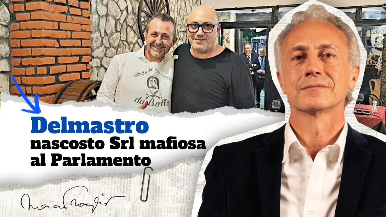 Travaglio: &ldquo;Delmastro a casa! Societ&agrave; nascosta al Parlamento con figlia di mafioso&rdquo;