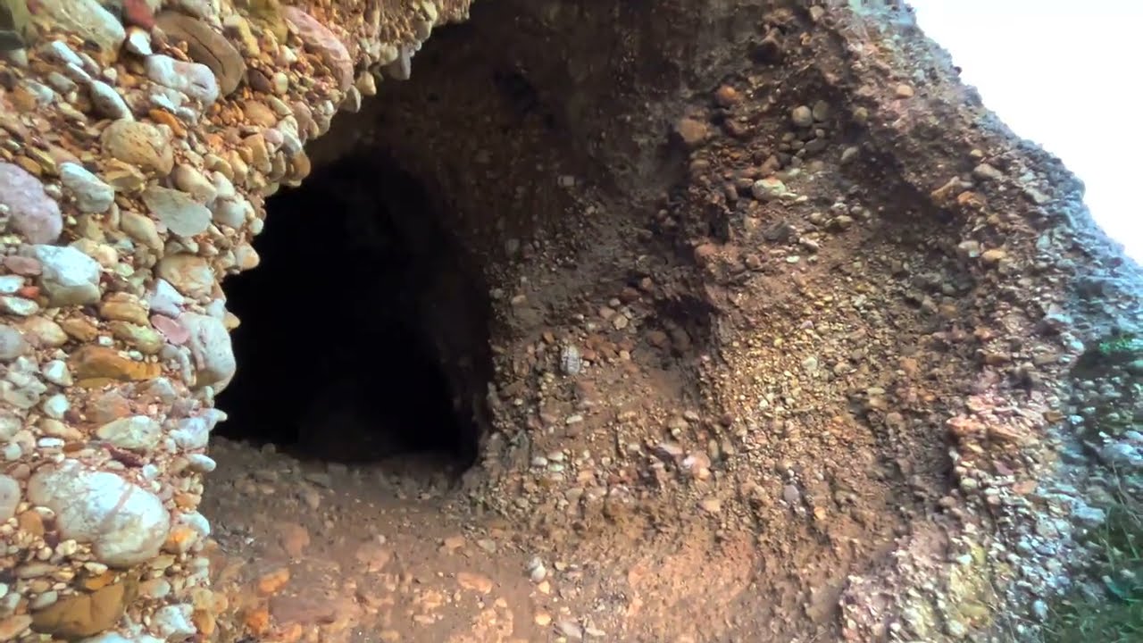 Exploring Safaka Cave above Stone Maissonetes in Aigio, Greece