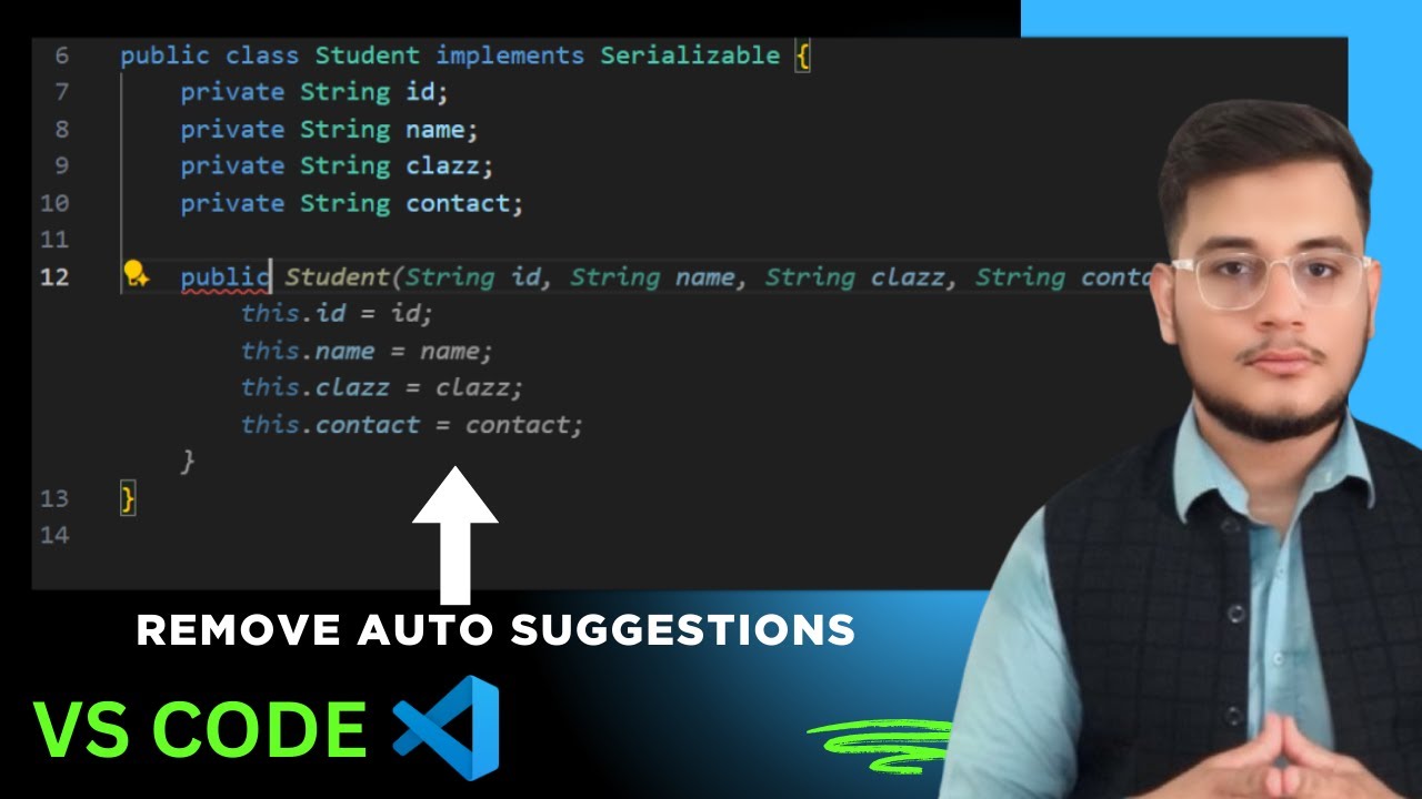 How to Disable Auto Suggestion in VS Code || Turn Off Auto Suggestions in VS Code (Step by Step)