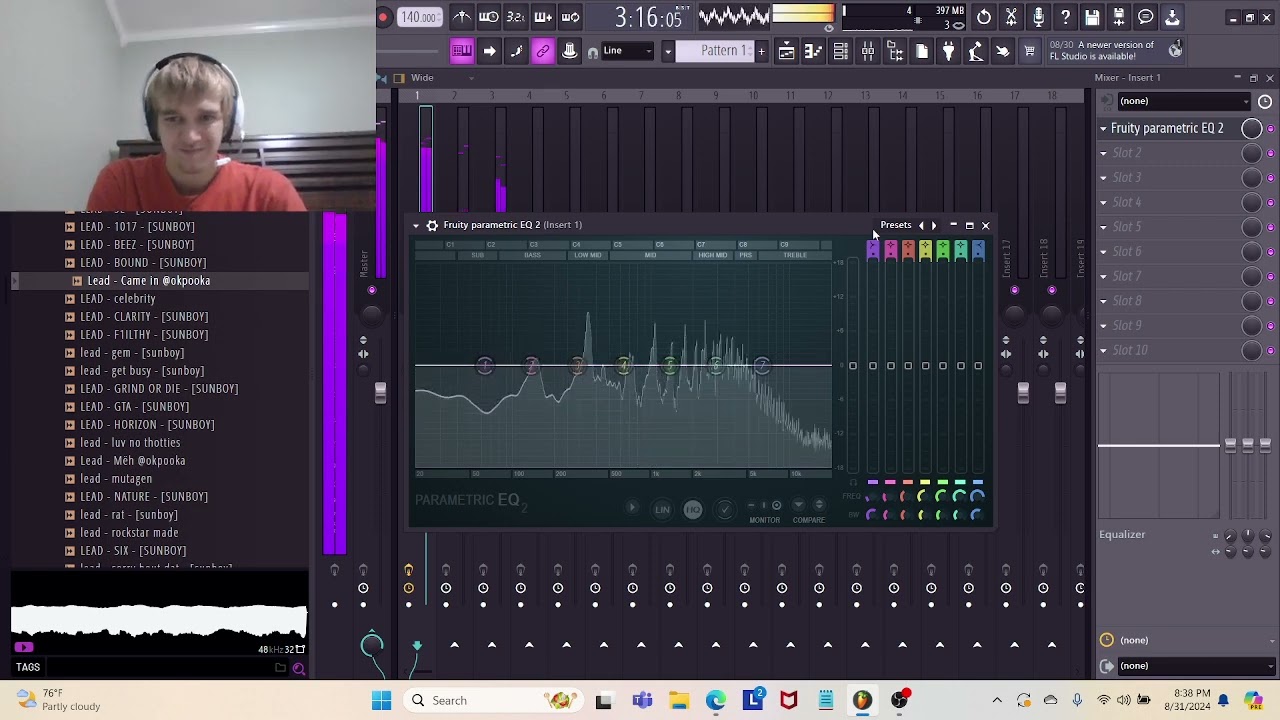 Bedroom producer makes two vamp tai type beats in FL studio 21