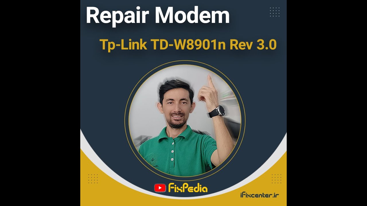 Repair modem Tp-Link td-w8901n rev 3.0