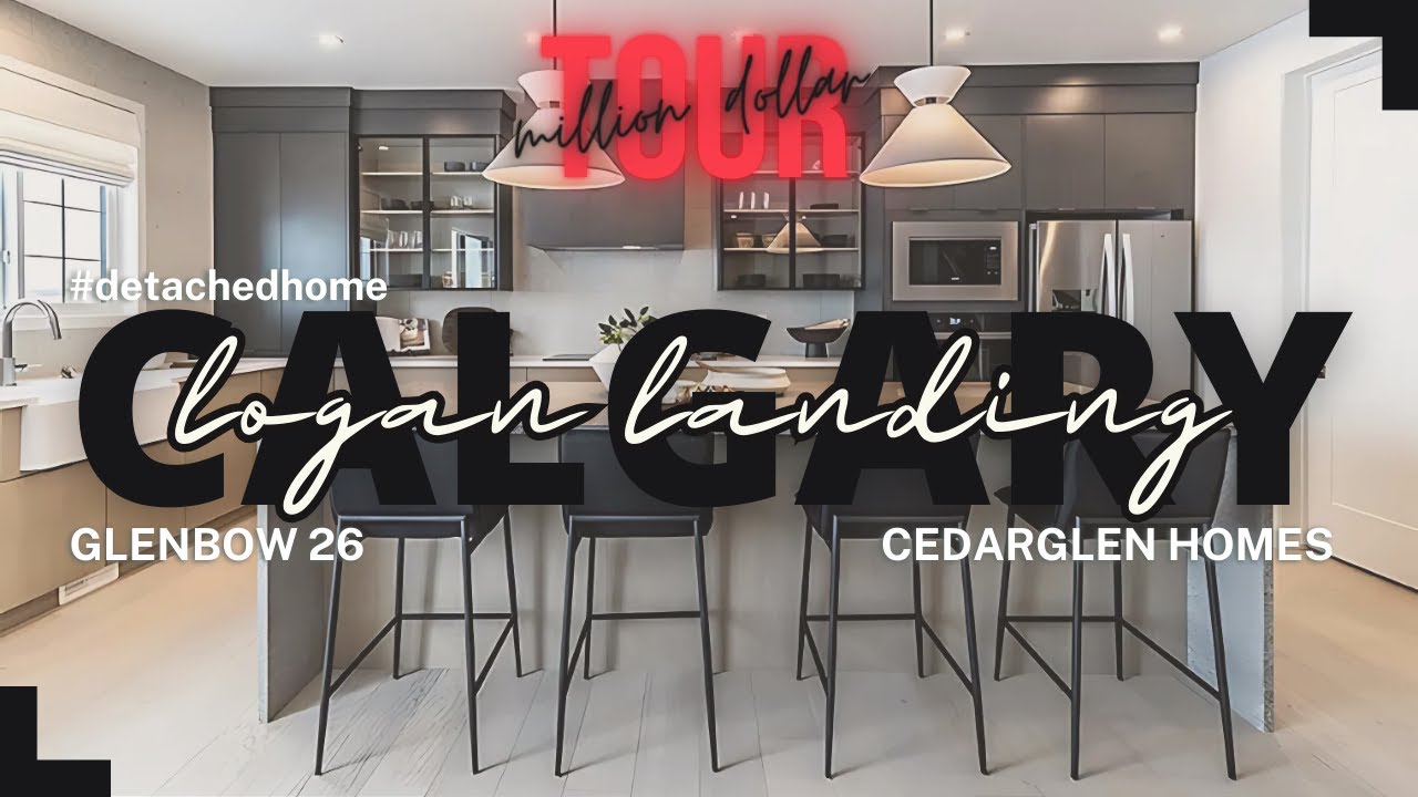 Cedarglen Homes | Glenbow 26 | 2428 Sf | 3 Bed | 2.5 Bath | Logan Landing | Calgary | Homes for Sale