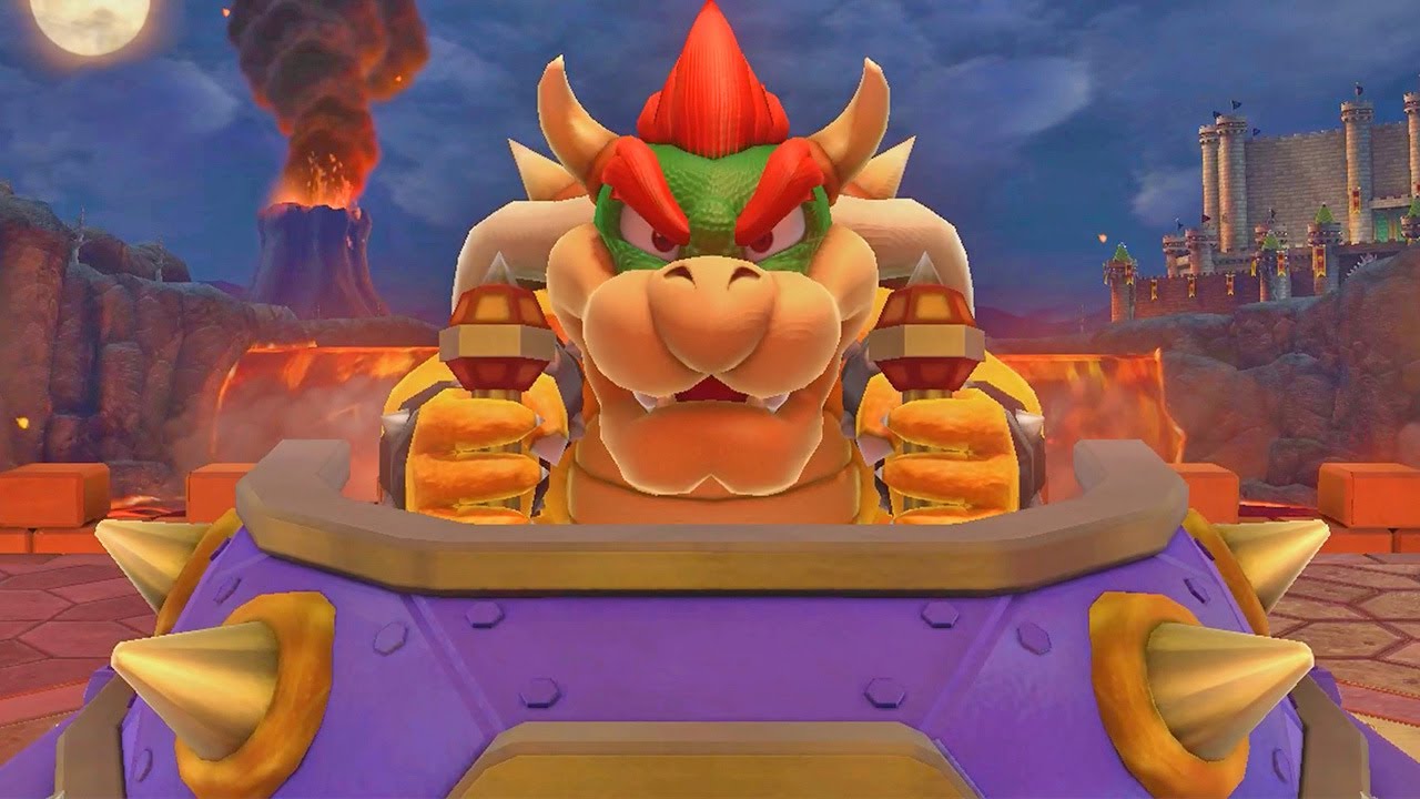 Mario Party 10 Boss Rush - Donkey Kong vs Mario vs Wario vs Luigi (Master CPU)