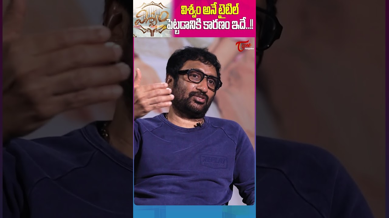 Director Srinu Vaitla About Viswam Movie #SrinuVaitla #vishwammovie #viswam #gopichand #teluguone