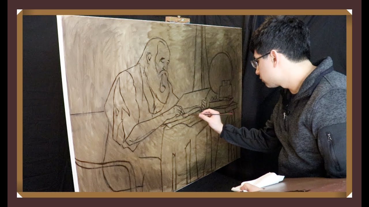 The Daily Yupari | Beginning the Large Painting