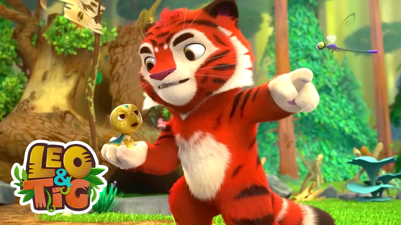 Pais adotivos | Leo & Tig | Desenhos infantil 🐯🦁