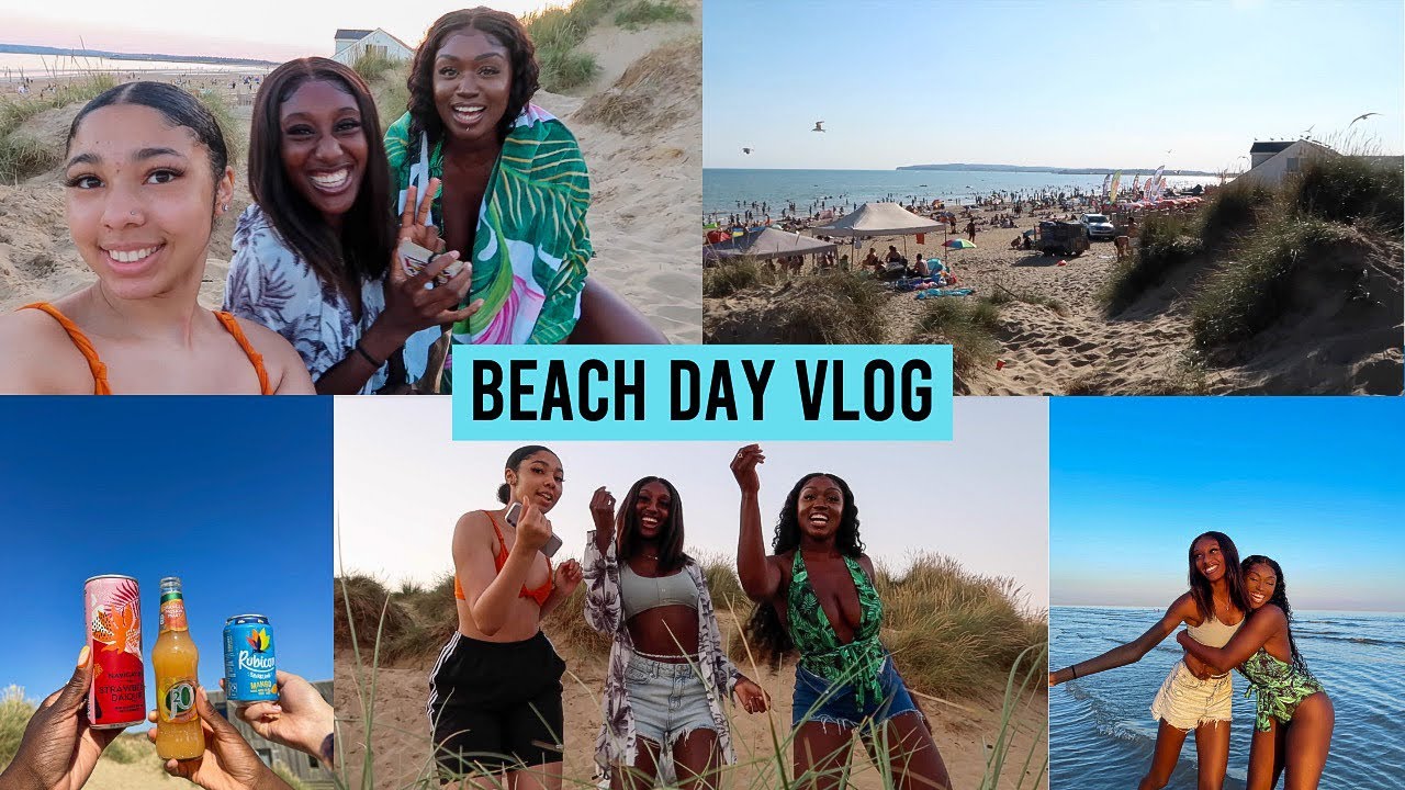 BEACH DAY VLOG! *A beach with SAND in the UK?!*
