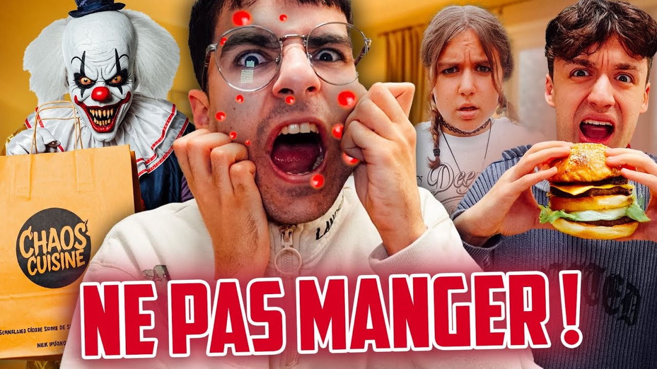 NE PAS MANGER LE MCDO DU CLOWN MÉCHANT ! - PINK LILY