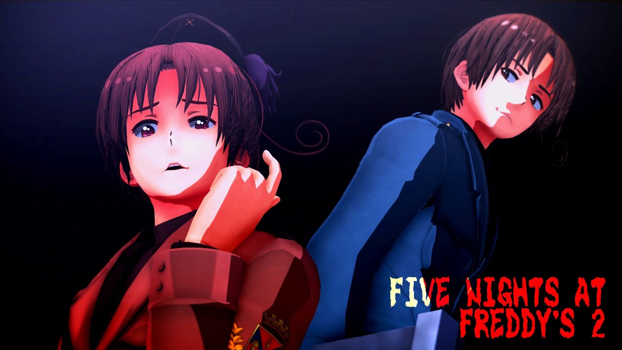 [MMD Hetalia] Five Nights at Freddy's 2 [Full Version] [Italy & 2P!Italy]