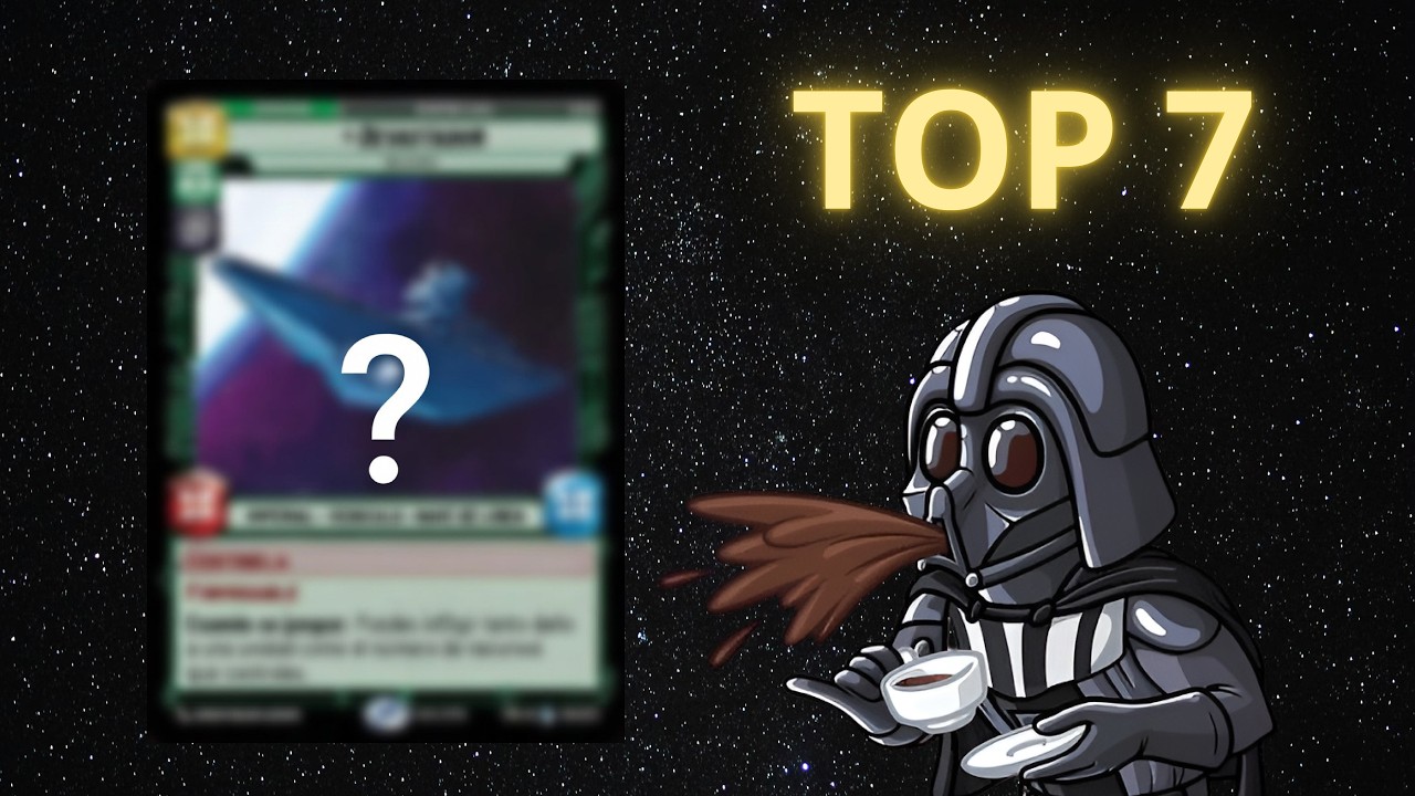 🔥 TOP 7 CARTAS MÁS PRECIADAS de mi COLECCIÓN de STAR WARS UNLIMITED (¡Tesoros Galácticos!)