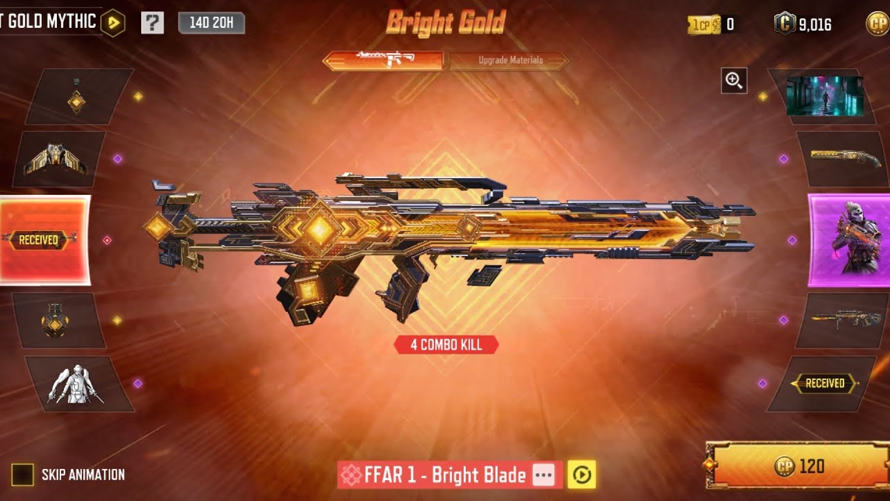 CODM FFAR 1 BRIGHT BLADE MYTHIC GOT IT 2 TRY 80 COD POINTS 