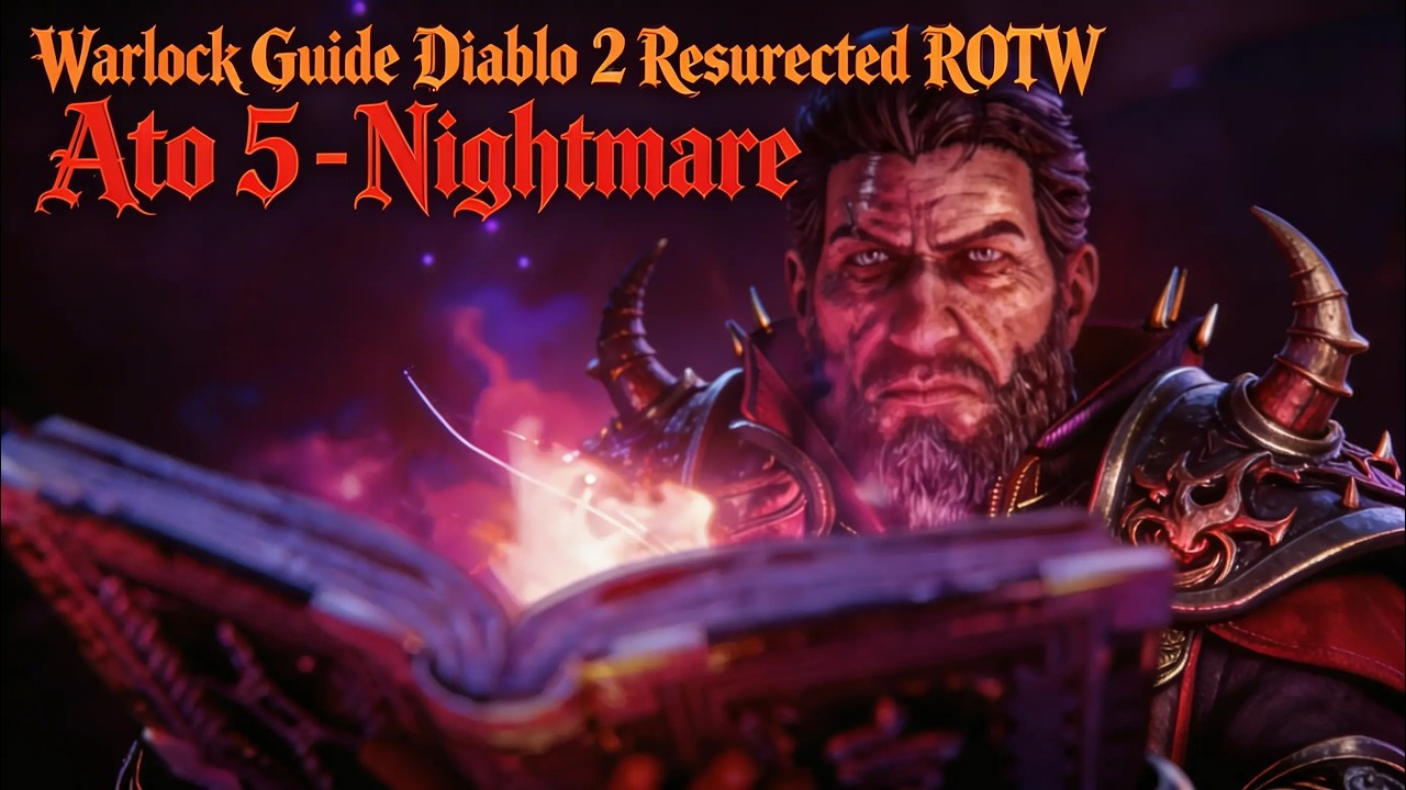 Guia explicativo, passo a passo do Warlock! Ato 5 - Nightmare!