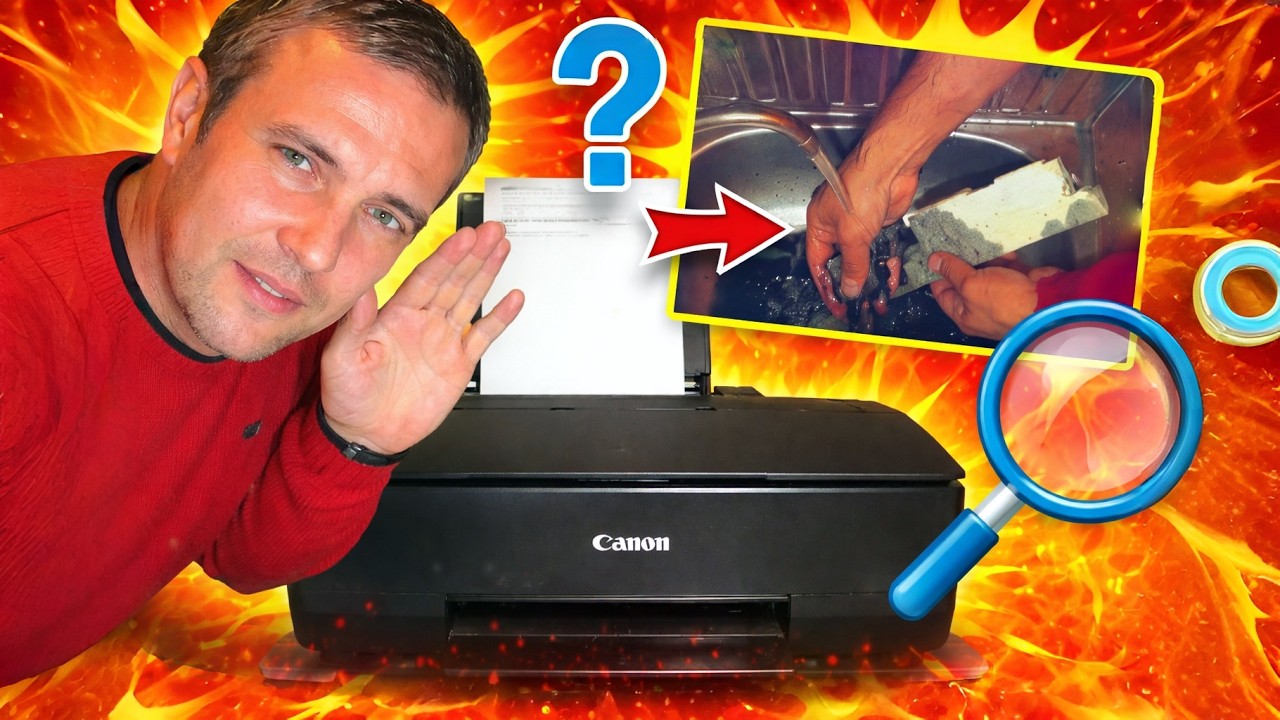 Принтер Canon PIXMA iP1800 (как почистить принтер)