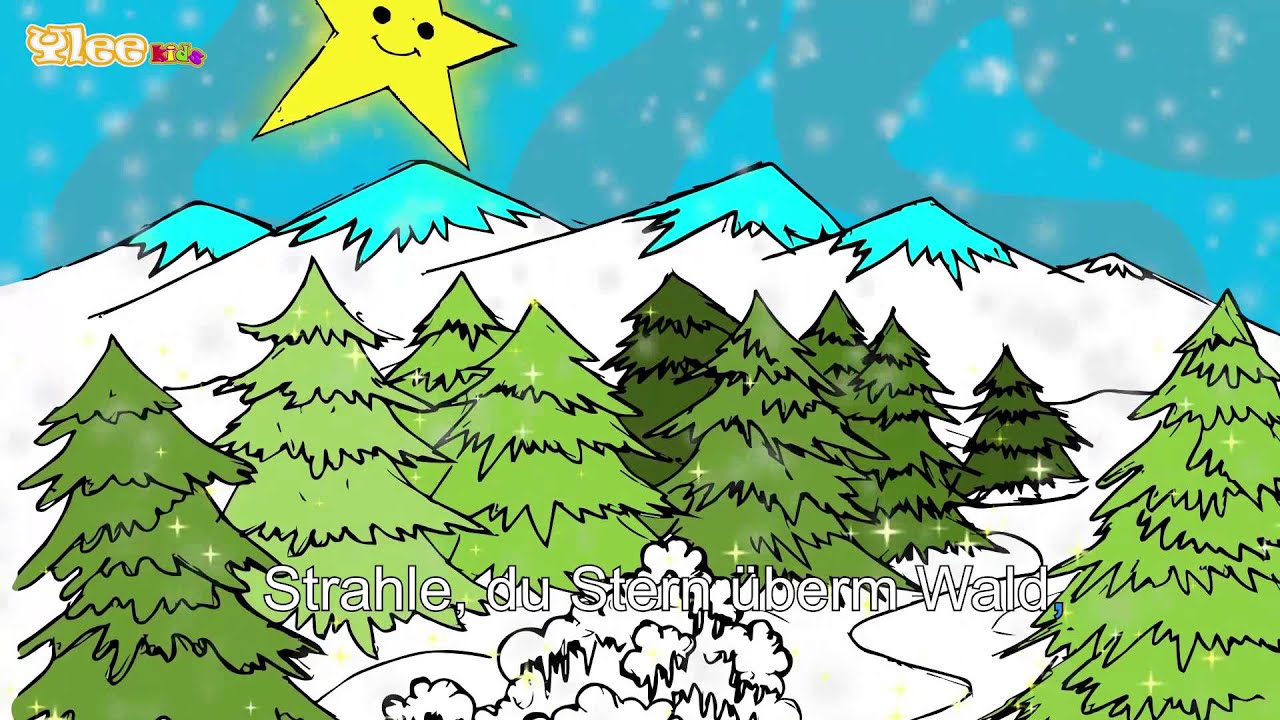 Leise rieselt der Schnee - Karaoke Version (Sing Allein)  in Deutscher Sprache mit Text