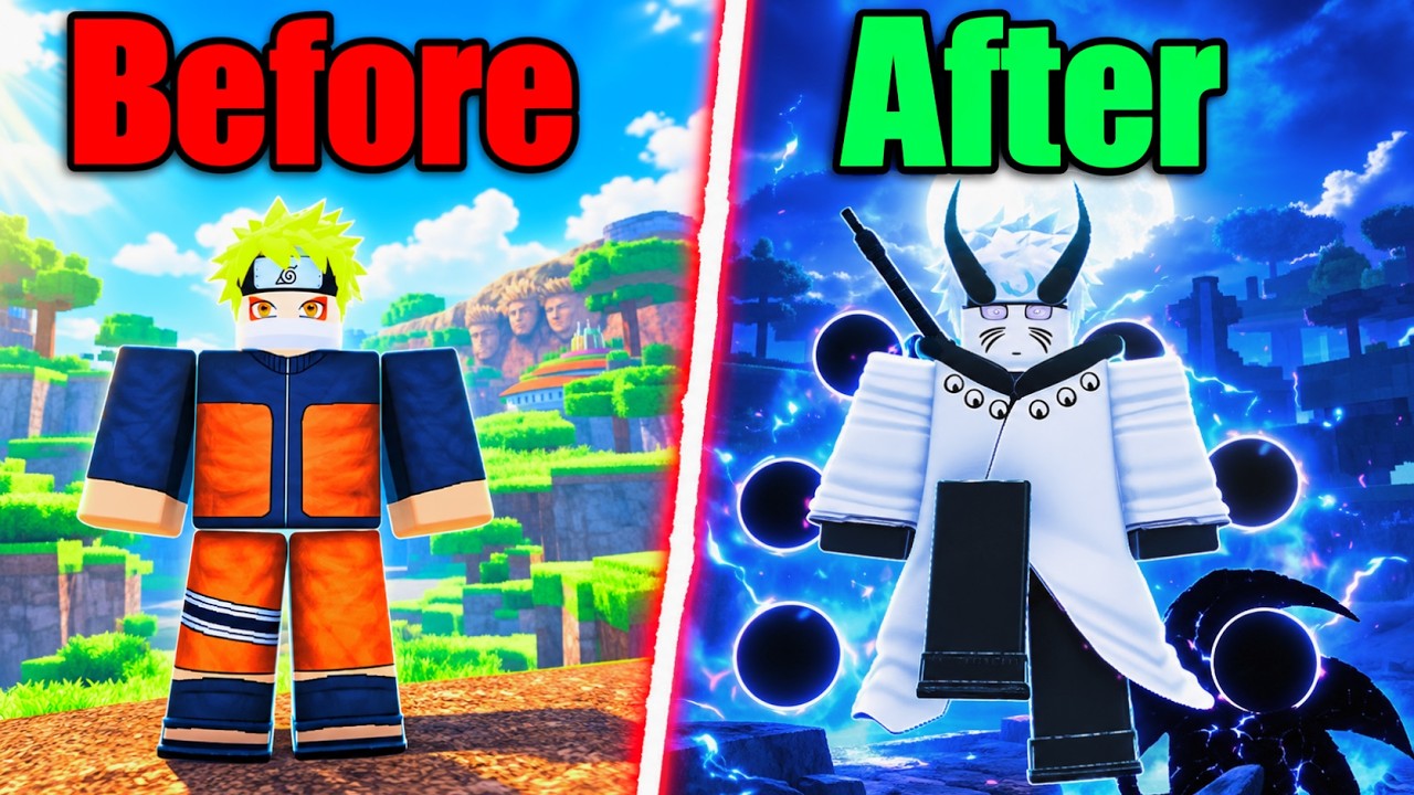 Shindo Life From Noob To TEN TAILS&hellip;