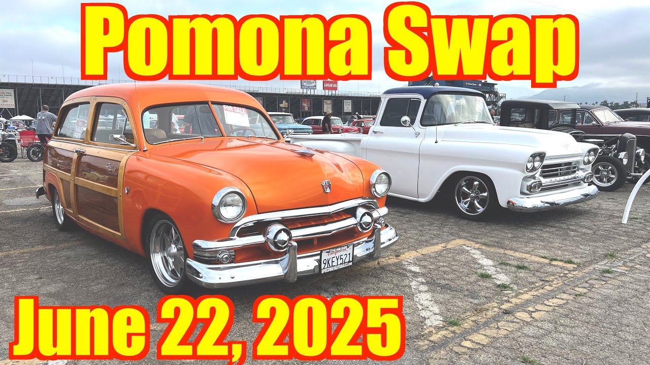 Pomona Swap Meet & Classic Car Show - June 22, 2025