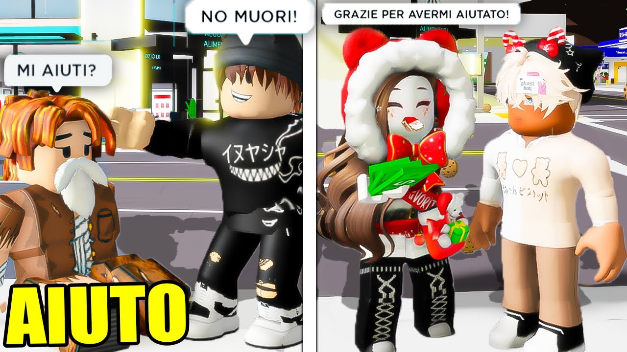 MI FINGO POVERA E REGALO ROBUX A CHI MI AIUTA SU ROBLOX BROOKHAVEN!