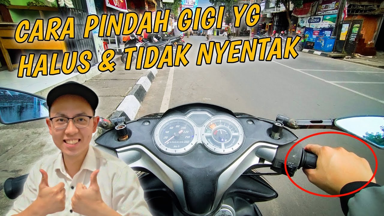 CARA PINDAH GIGI MOTOR YG HALUS DAN BENAR UNTUK PEMULA | REV MATCHING DOWNSHIFTING
