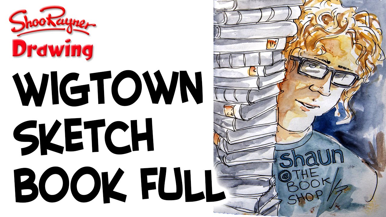 My Wigtown Sketchbook Is Full!