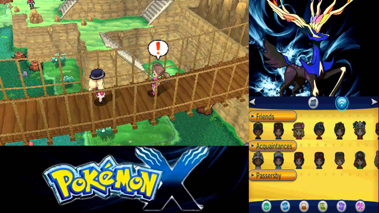Pokemon X - Vs Prof. Sycamore, Shauna, Tierno & Trevor