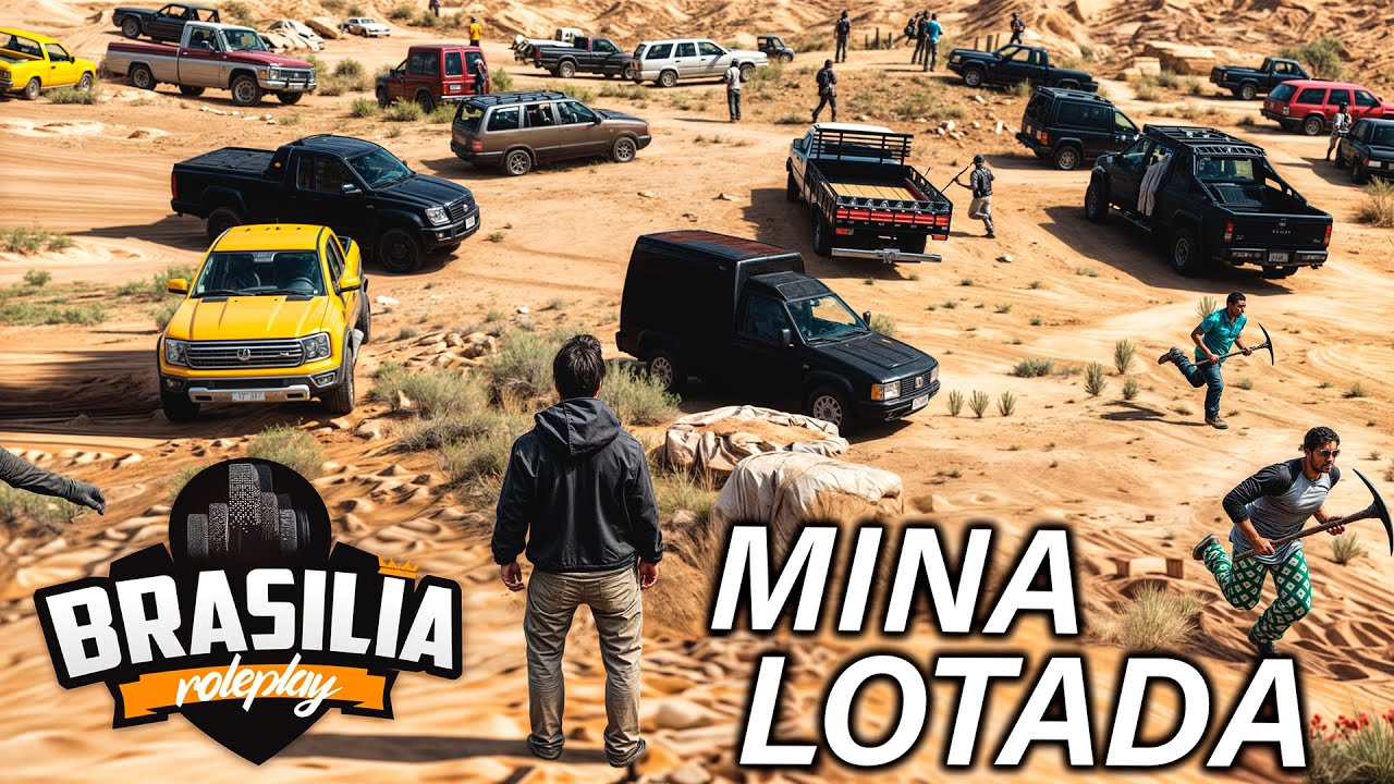 O Trampo de MINERADOR é insano! - Brasilia RP #3
