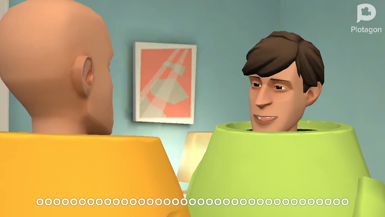 Plotagon Laziness S2 V1 EP4: Gayloo says Yes Scotland/Gounded