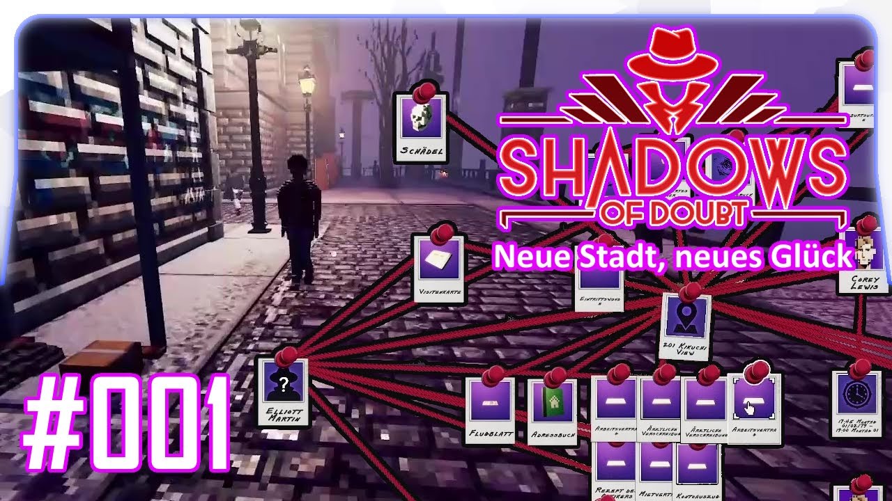 Neue Stadt, neue Verbrechen - Shadows of Doubt #001 [Deutsch] [Gameplay]