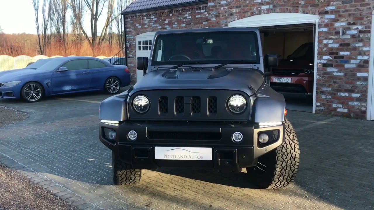JEEP WRANGLER 3.6 V6 SAHARA UNLIMTED KAHN CHELSEA TRUCK CO FOR SALE 2016