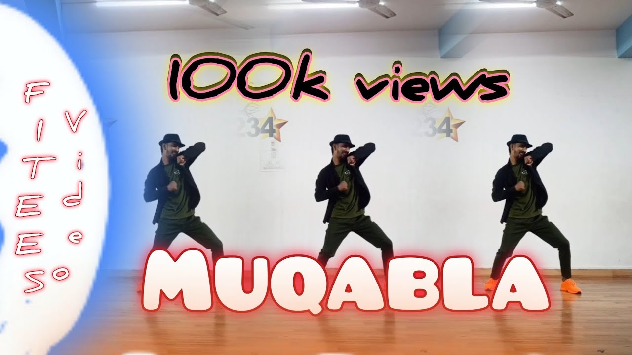 Muqabla Bollywood Workout | Muqabla Dance Cover Fitness | FITNESS DANCE With @venki_pavagada_