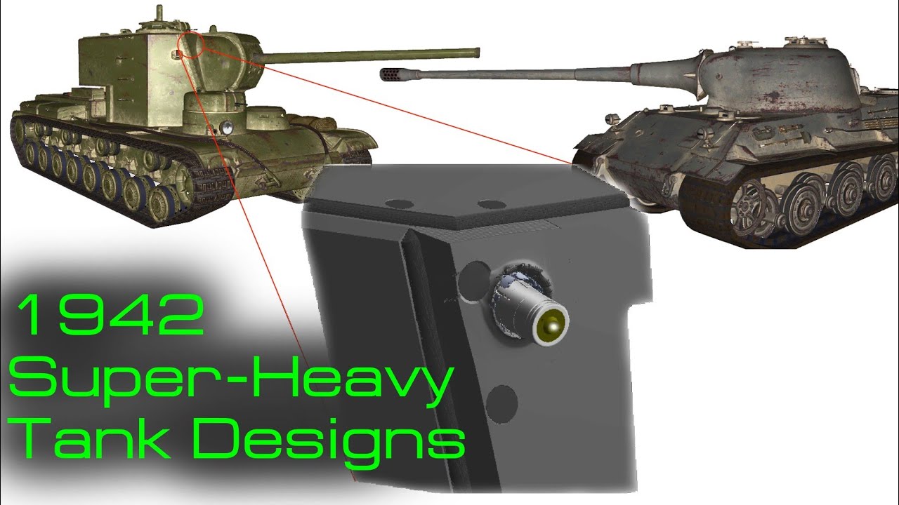 L&ouml;we vs KV-5 | Super Heavy Tank Projects Armor Penetration Simulation