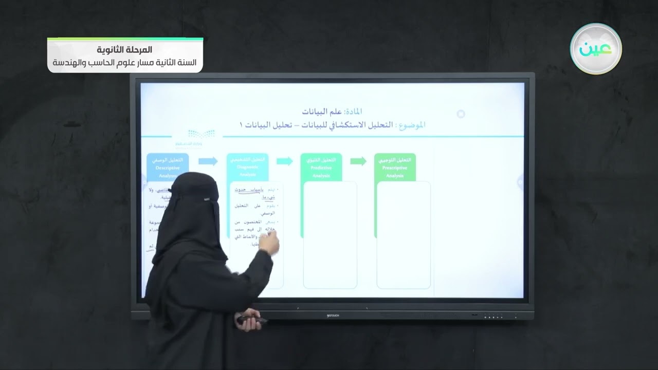 تحليل البيانات 1 - علم البيانات - مسار علوم الحاسب والهندسة - السنة الثانية