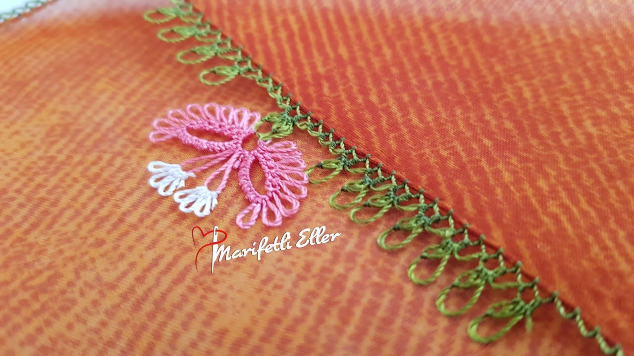 Yapılışıyla Merak Uyandıran Görünüşüyle Göz Kamaştıran İğne Oyası Modeli | 906. Model