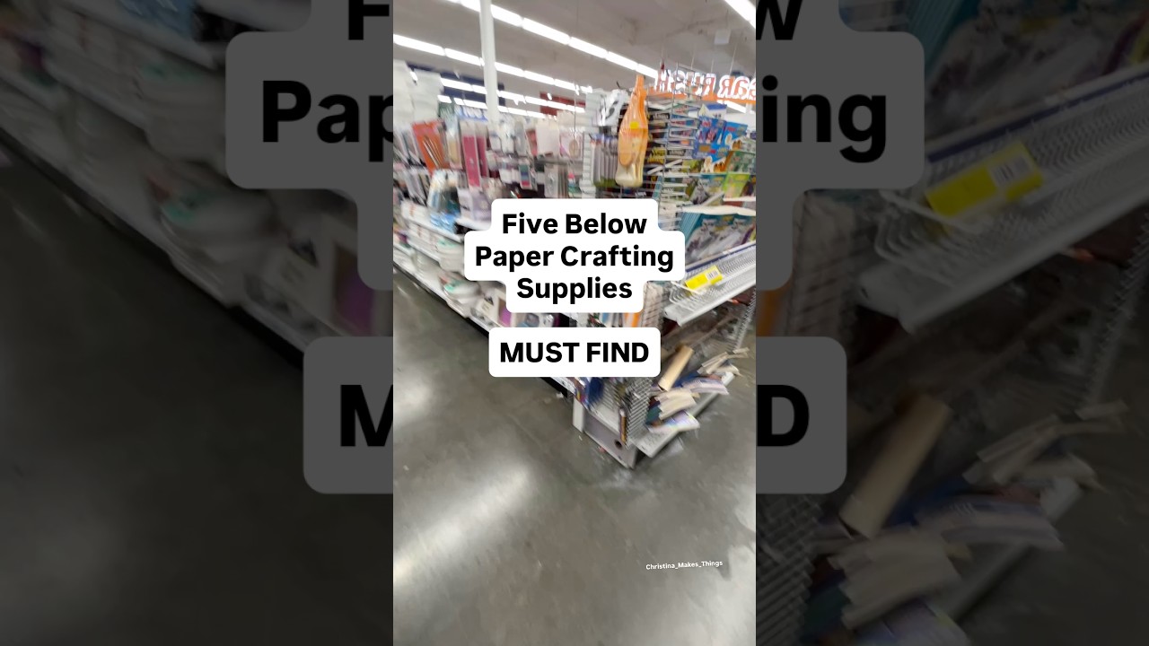 Материалы для изготовления ящиков из бумаги 😮😍 в Five Below 