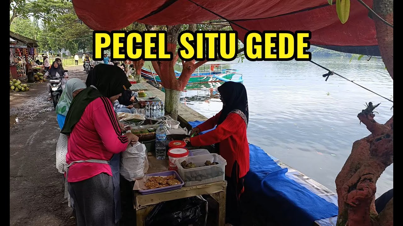Pecel Pagi Favorit! Sambel Kacangnya Medok Banget | Pecel Situ Gede