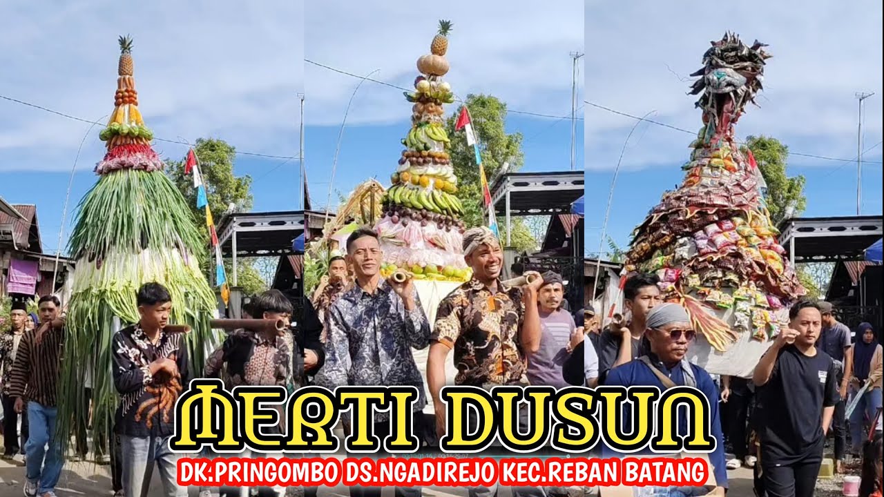 MERTI DUSUN DK.PRINGOMBO DS.NGADIREJO REBAN BATANG 2025 | #pawaikarnaval #kirabbudaya #arakarakan