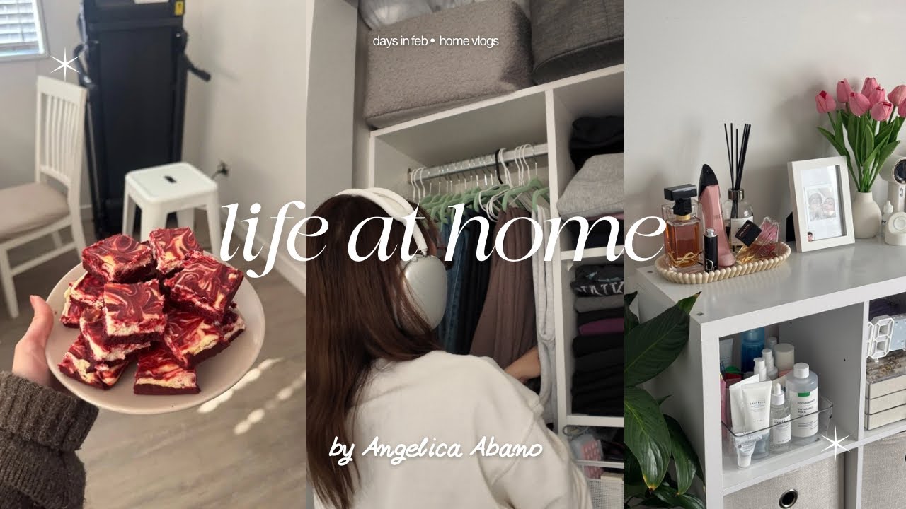 days in feb— slowly getting back to vlogging ✿