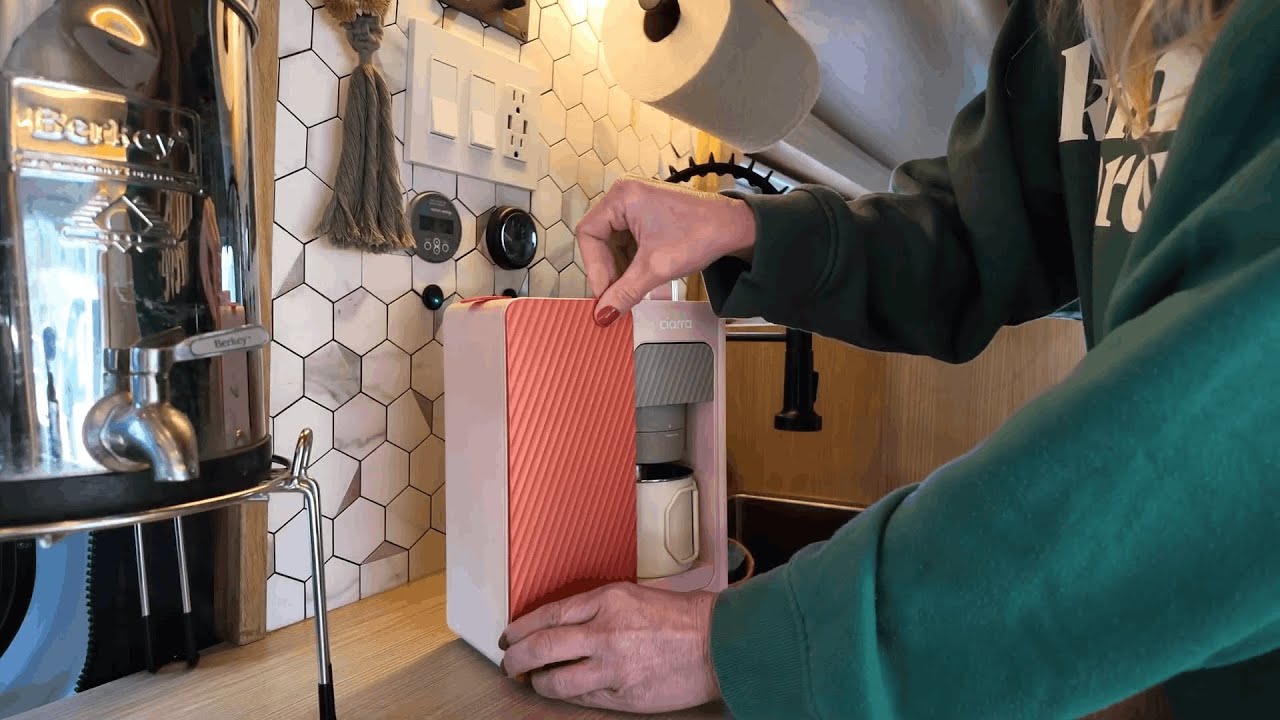 How we make REAL Espresso in a freezing van