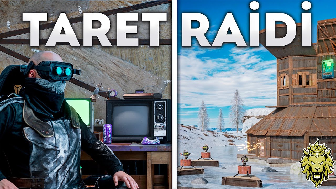 KOMŞUMUZU TARETLERLE RAİDLEDİK!!! (RUST TÜRKÇE) @koffyofficial
