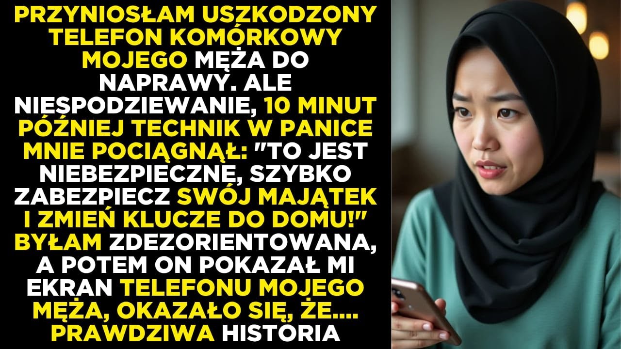 „To niebezpieczne, proszę to zobaczyć!” — powiedział technik, pokazując ekran telefonu męża…