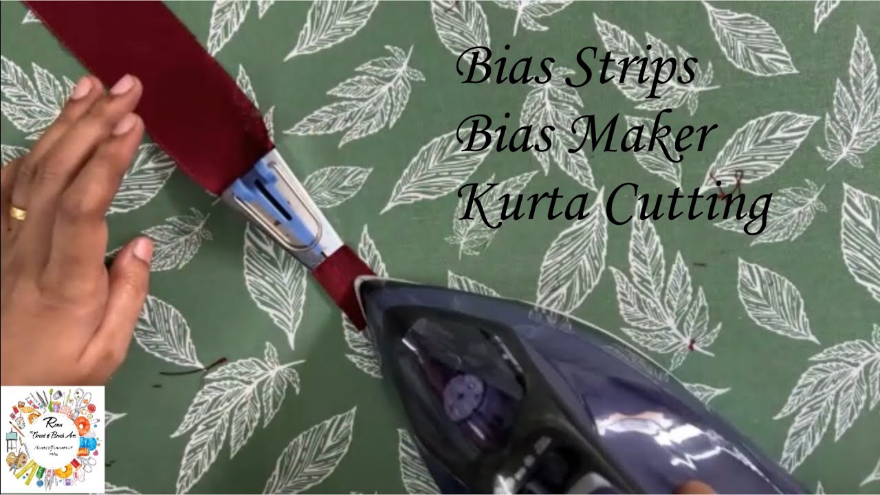 Sewing Guide (Part 1): Double fold Bias binding at neckline. (தமிழில்)