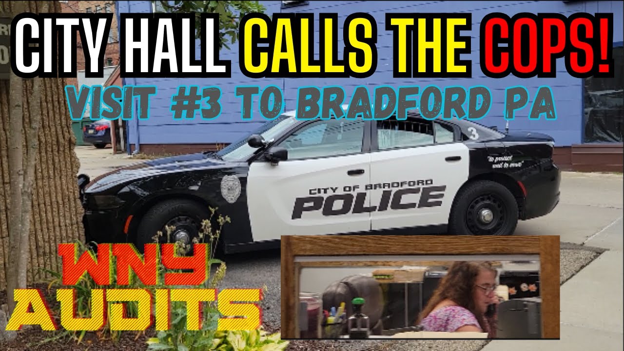 You're Creepy! | Call the COPS | BRADFORD PA #1stamendment #1stamendmentaudits #wnyaudits